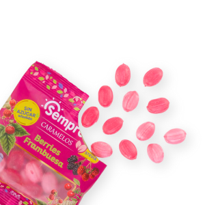 0% Azúcar - Caramelo Frutal Mix Berries 40g