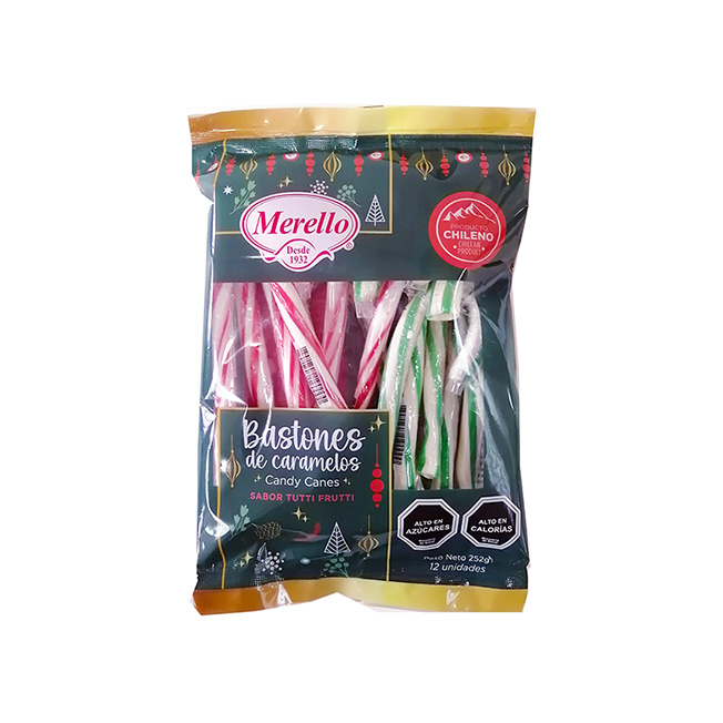 Bastones de Navidad 12 Unidades