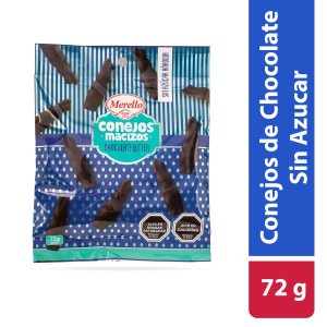 Conejos de Chocolate Sin Azucar - 72 Gr