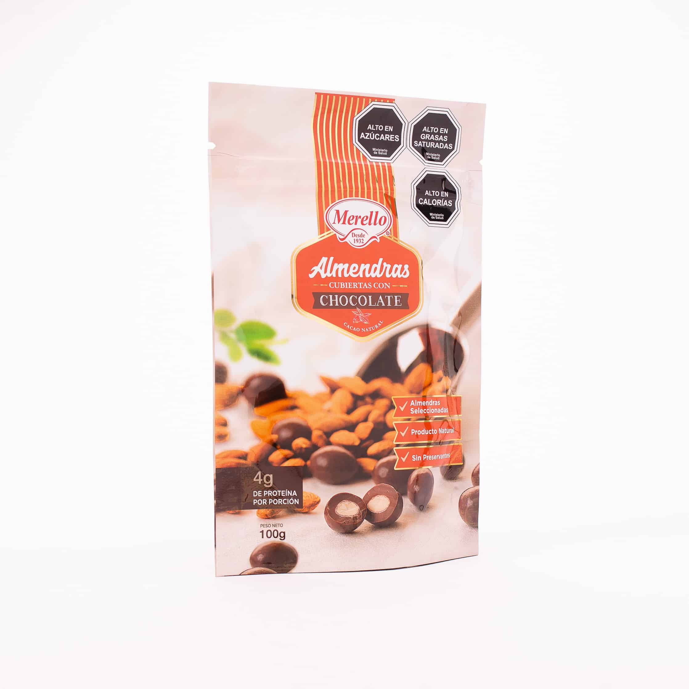 Almendras Bañadas con Chocolate de Leche - Imagen 2